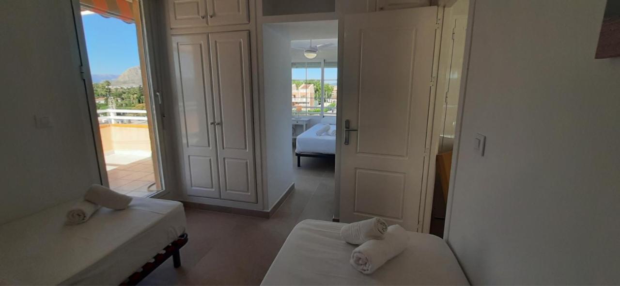 Atico En Urb Bahia De Denia De Vacaciones Mar Por Medio Appartement Buitenkant foto