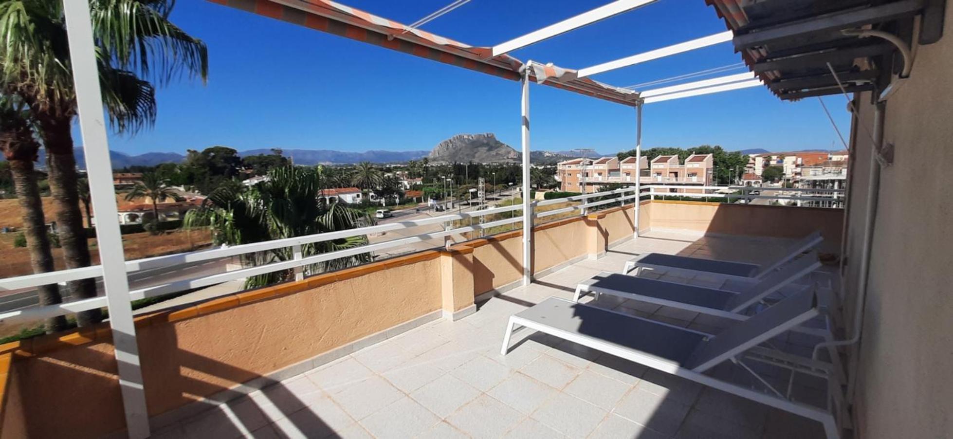 Atico En Urb Bahia De Denia De Vacaciones Mar Por Medio Appartement Buitenkant foto